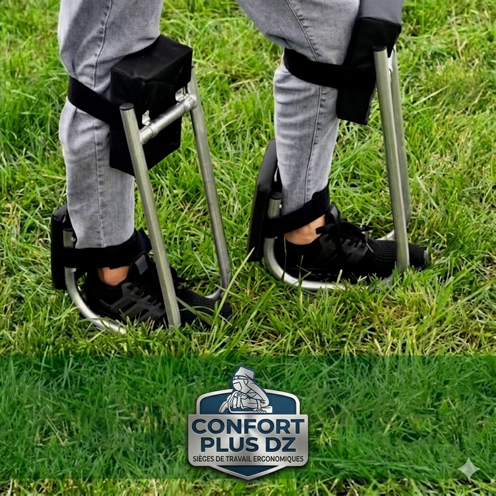 Siège Genouillère Pliable – Support Portable pour Travaux au Sol et Jardinage